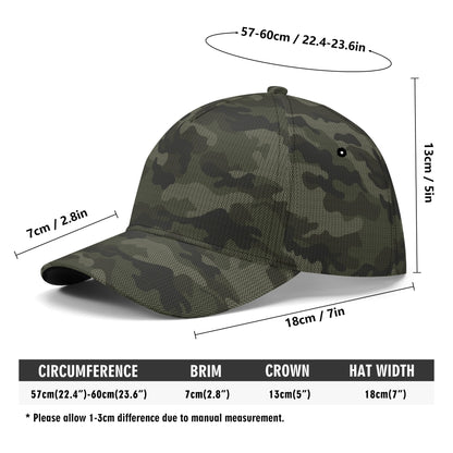 Brown Camo Cap | Digital Dotted Camouflage