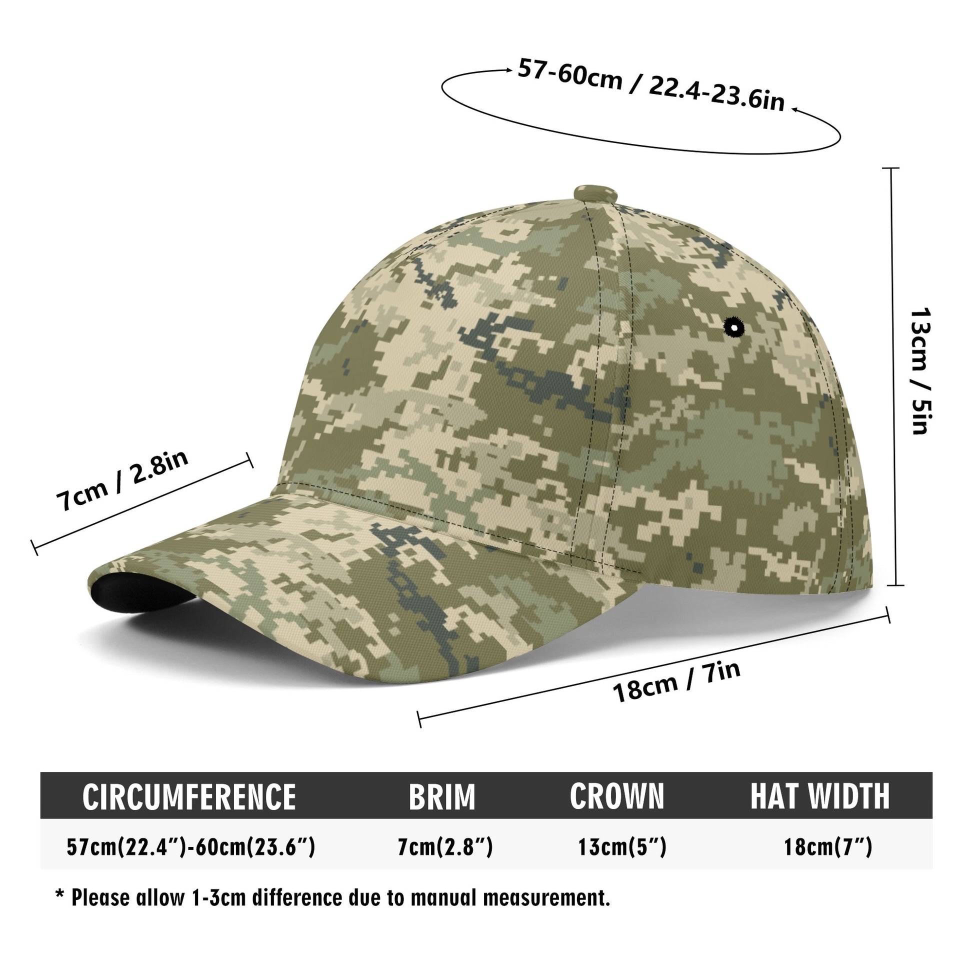 Ukraine Camo Cap | Green Military Camouflage