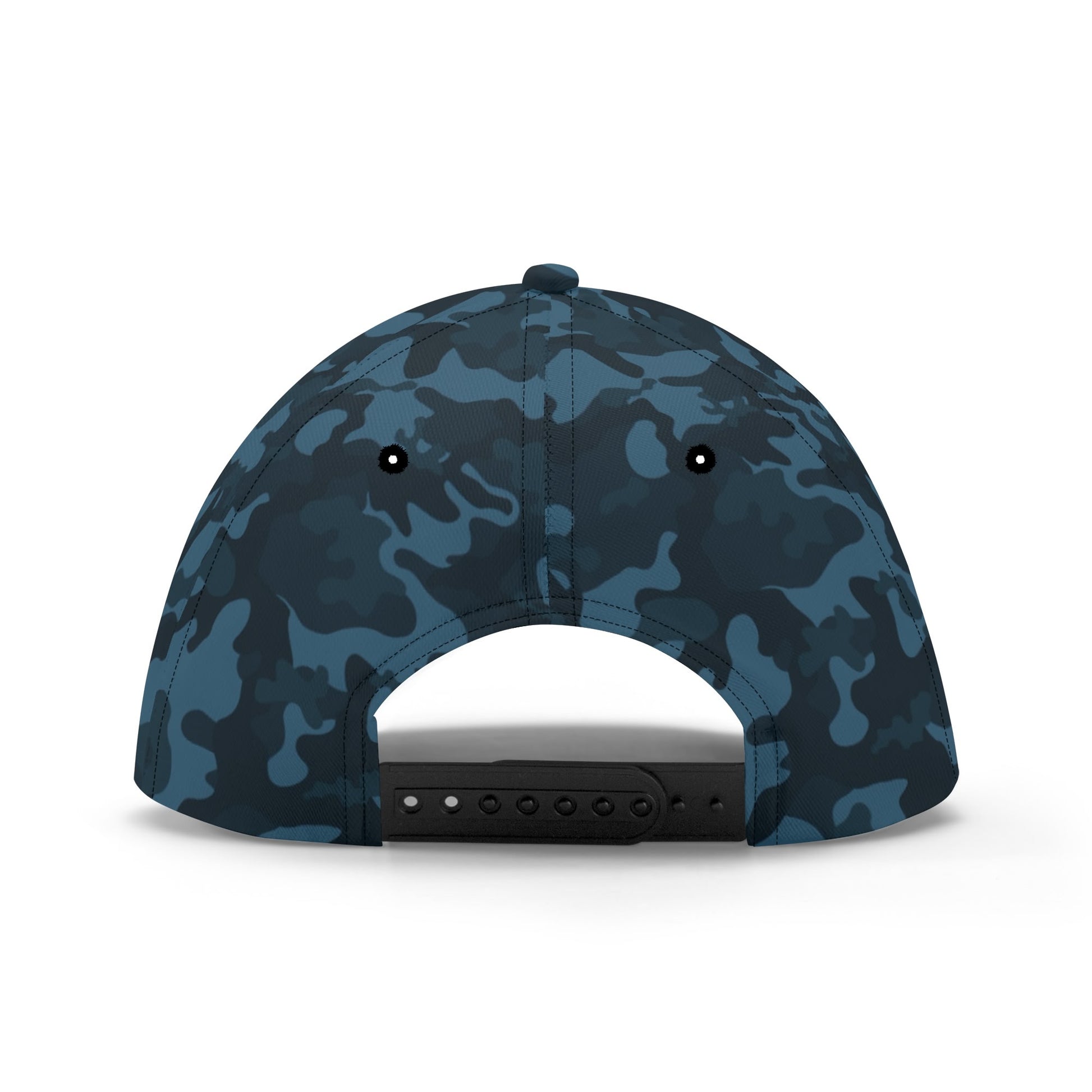 Dark Blue Camo Baseball Cap | Classic Military Design