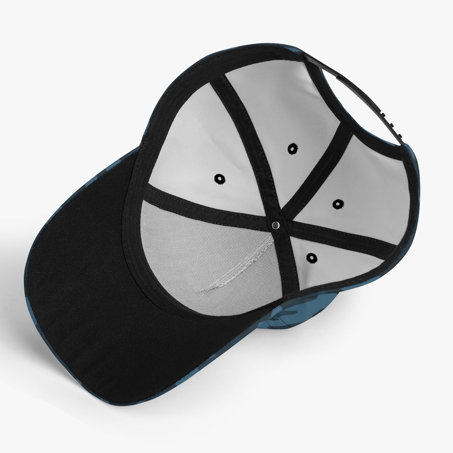 Dark Blue Camo Baseball Cap | Classic Military Design