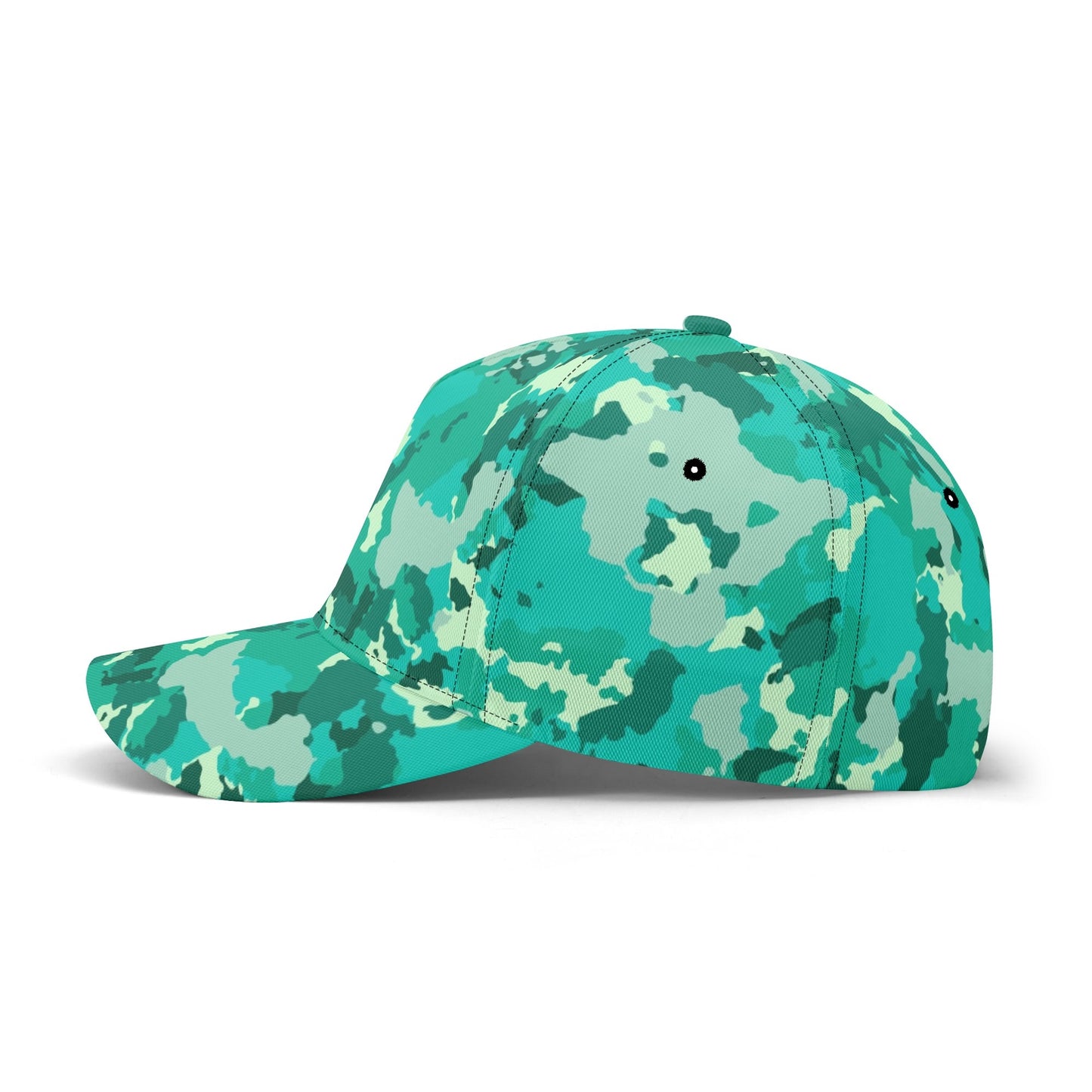 Cyan Green Camo Cap | Military Camouflage