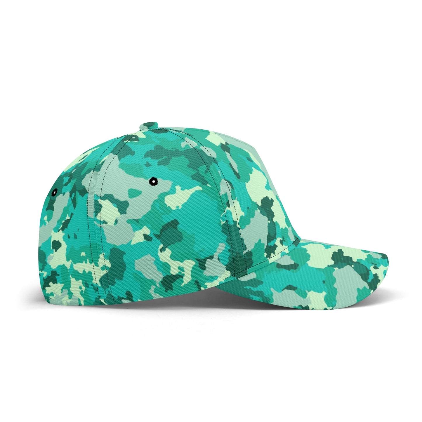 Cyan Green Camo Cap | Military Camouflage