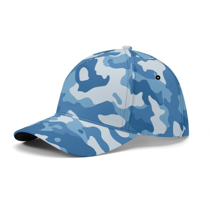 Blue Camo Baseball Cap | Modern Army-Inspired Pattern