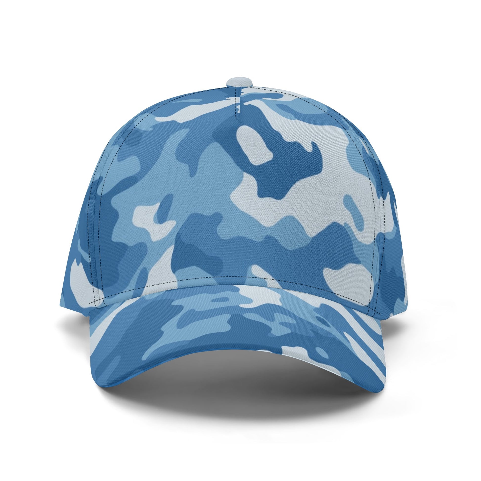 Blue Camo Baseball Cap | Modern Army-Inspired Pattern