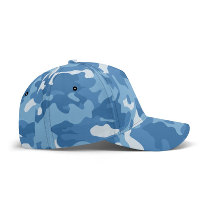 Blue Camo Baseball Cap | Modern Army-Inspired Pattern