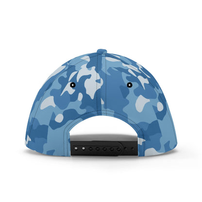 Blue Camo Baseball Cap | Modern Army-Inspired Pattern