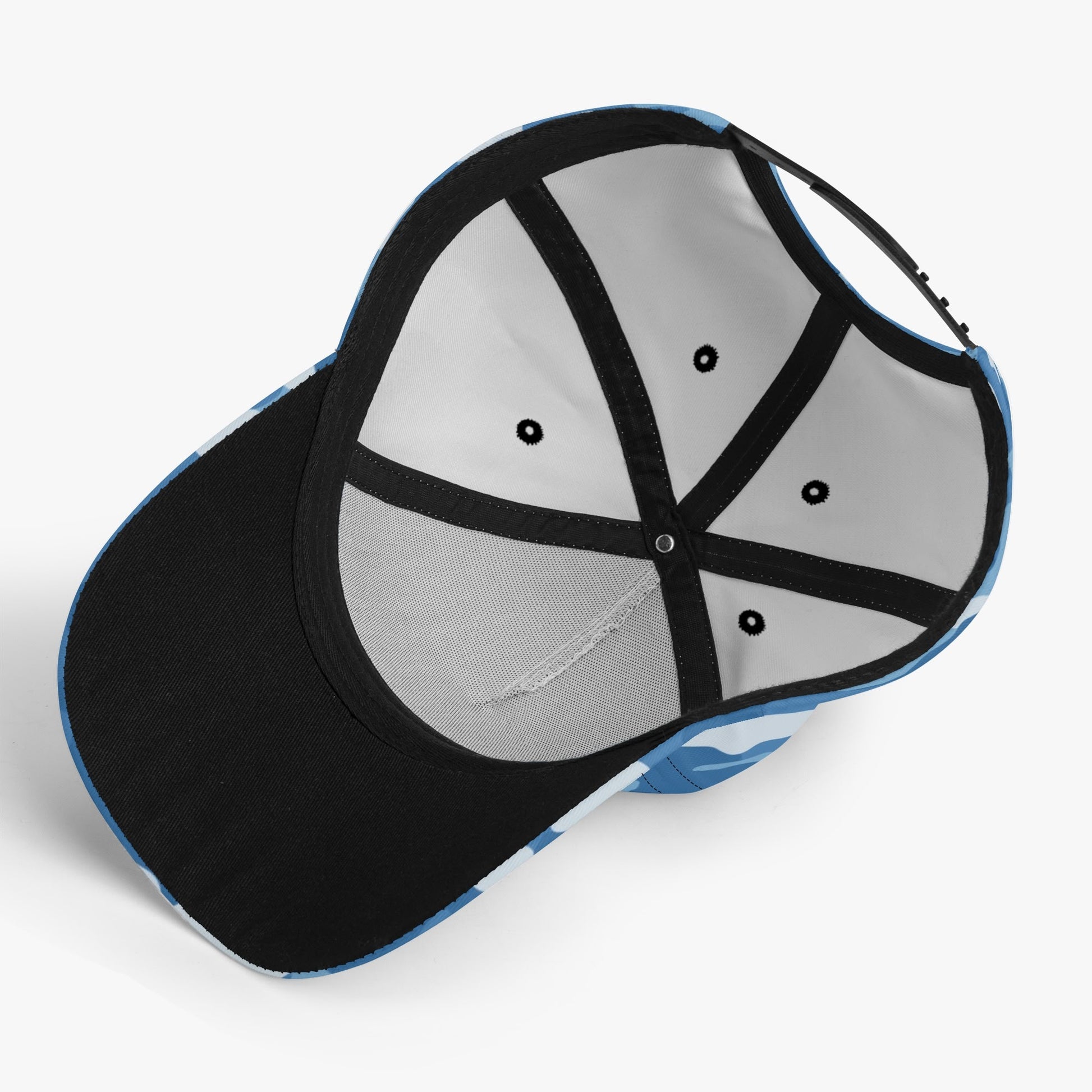 Blue Camo Baseball Cap | Modern Army-Inspired Pattern