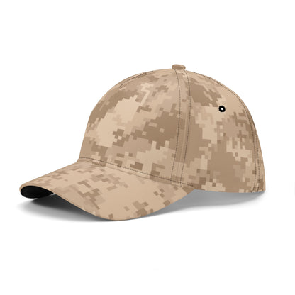 Brown Camo Cap | Pixel Digital Camouflage