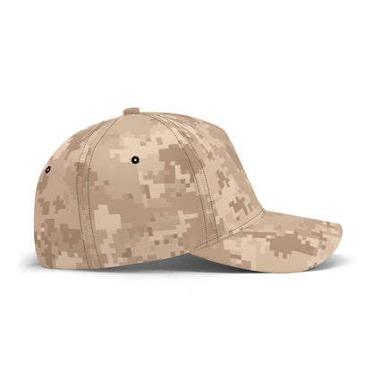 Brown Camo Cap | Pixel Digital Camouflage