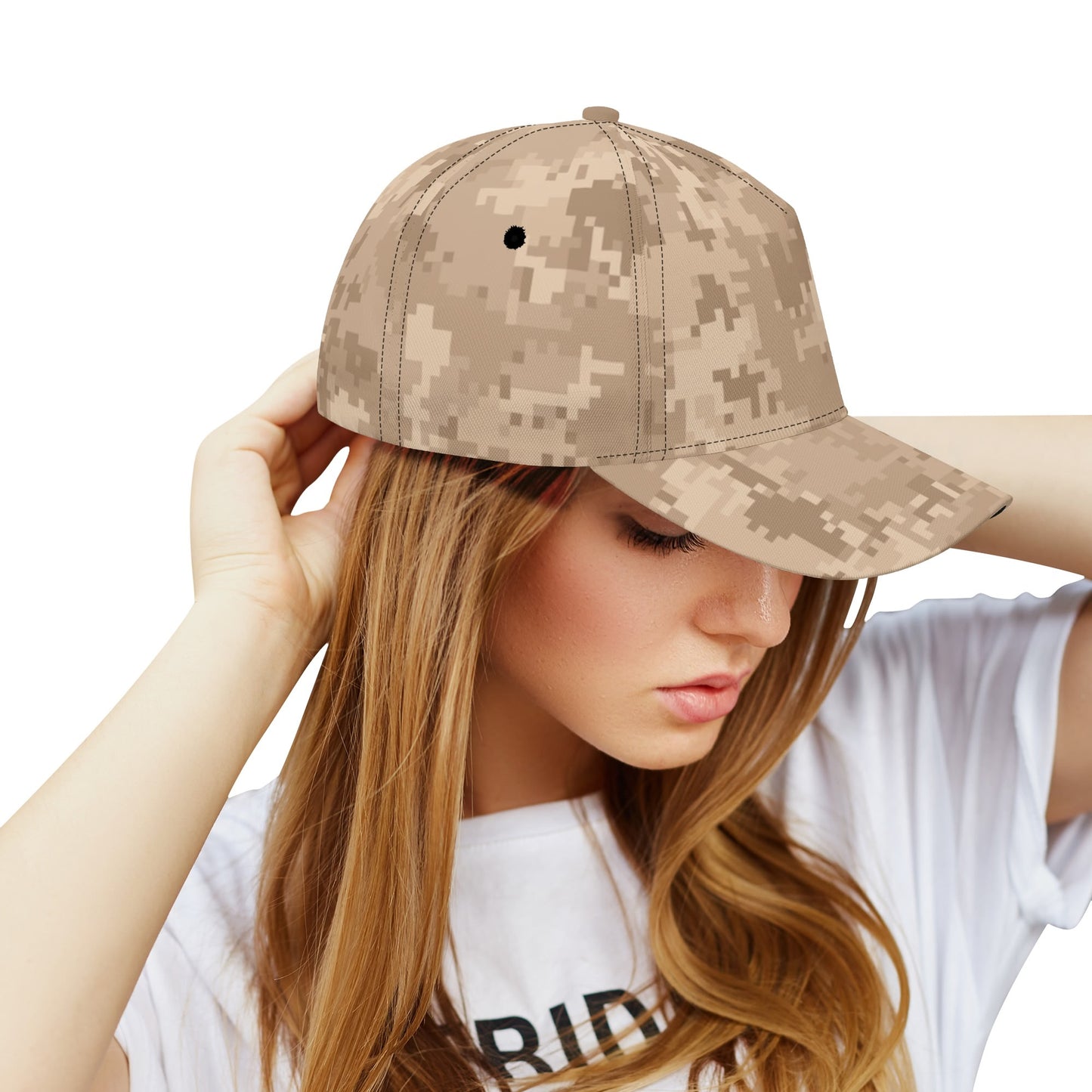 Brown Camo Cap | Pixel Digital Camouflage