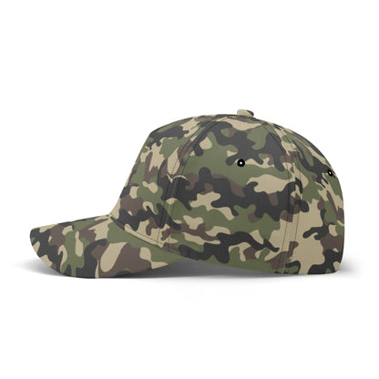 Brown Camo Baseball Cap | Classic Military Camouflage