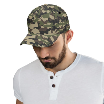 Brown Camo Baseball Cap | Classic Military Camouflage