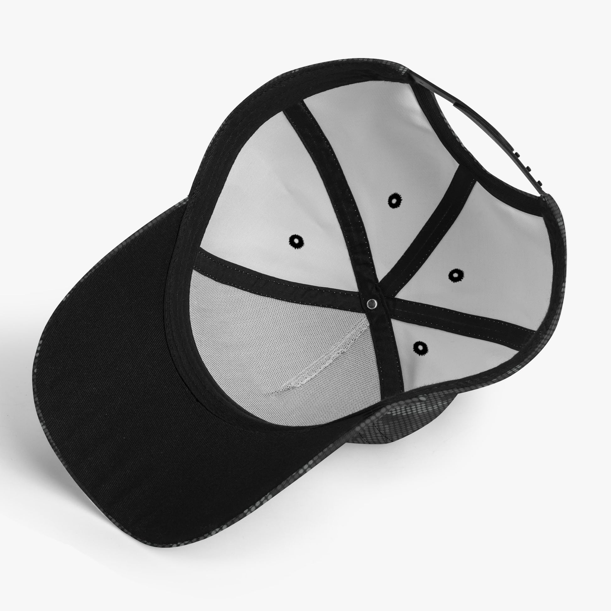 Black Camo Cap | Stylish Pixel Camouflage