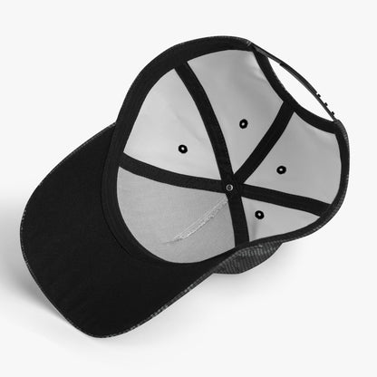 Black Camo Cap | Stylish Pixel Camouflage