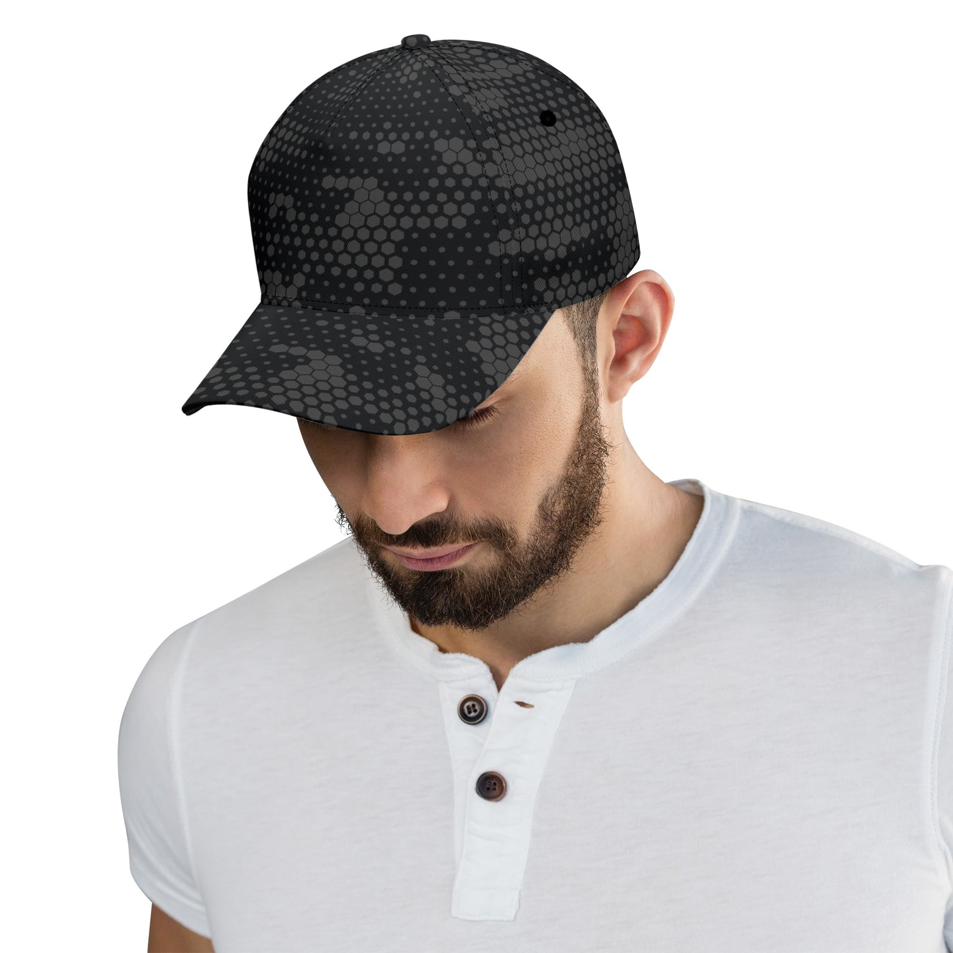 Black Camo Cap | Stylish Hive Camouflage