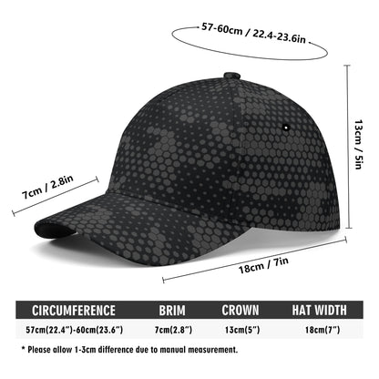 Black Camo Cap | Stylish Hive Camouflage