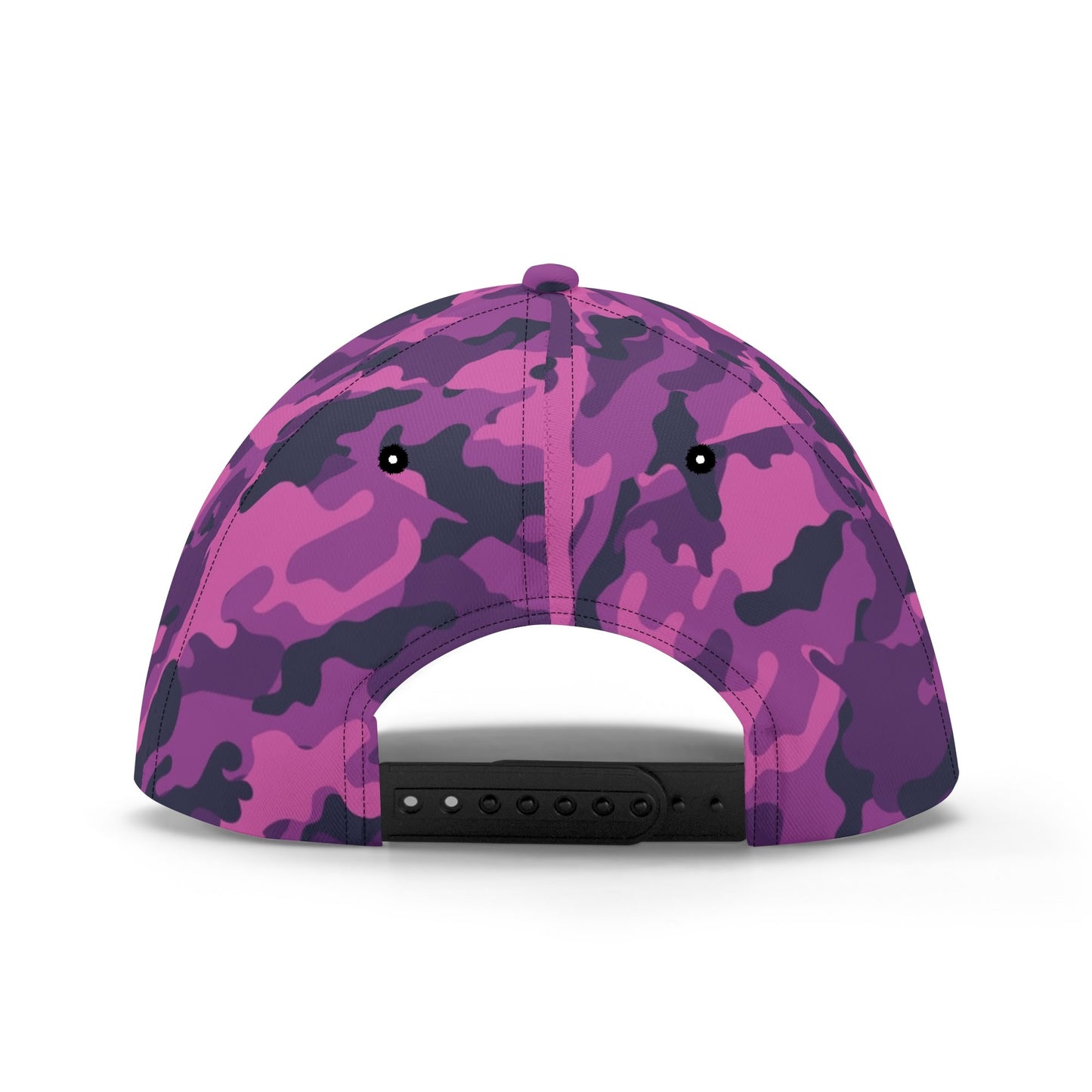 Pink Camo Cap | Blue & Magenta Mixed Camouflage