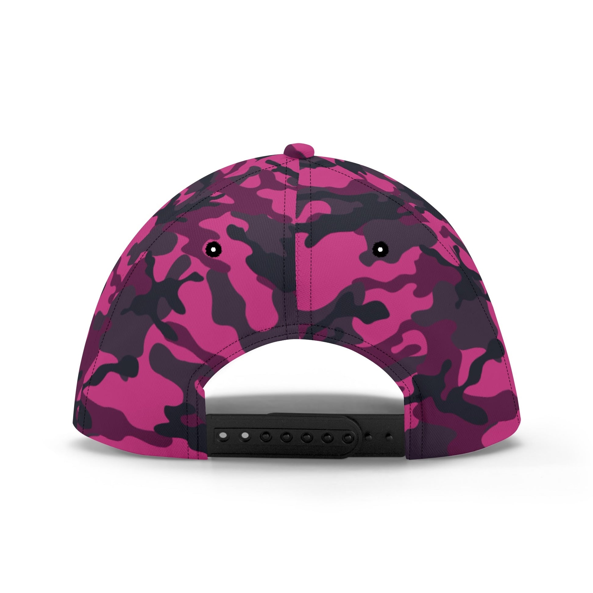 Pink Camo Cap | Onyx & Deep Blue Mixed Camouflage