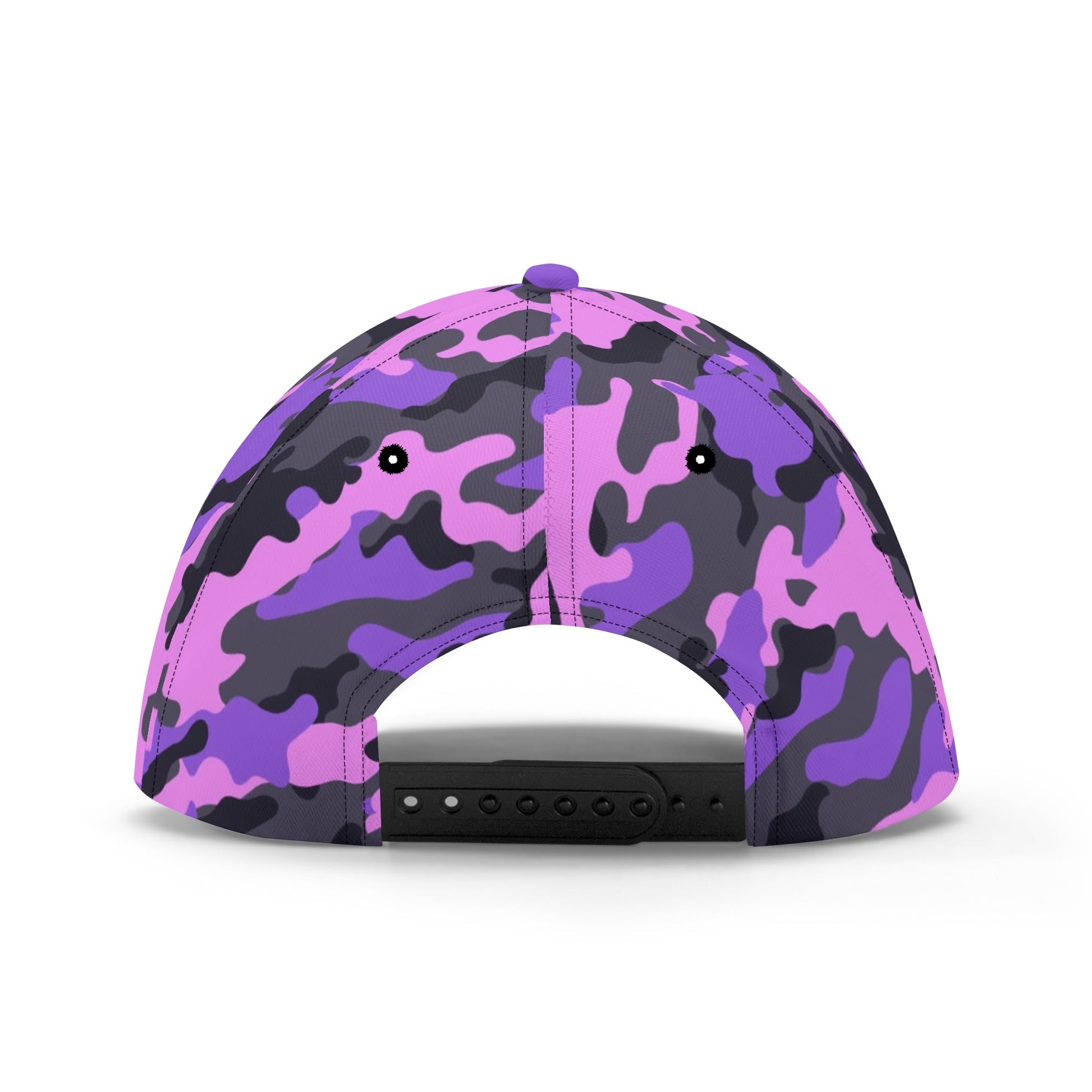 Pink Camo Baseball Cap | Black & Indigo Mixed Camouflage