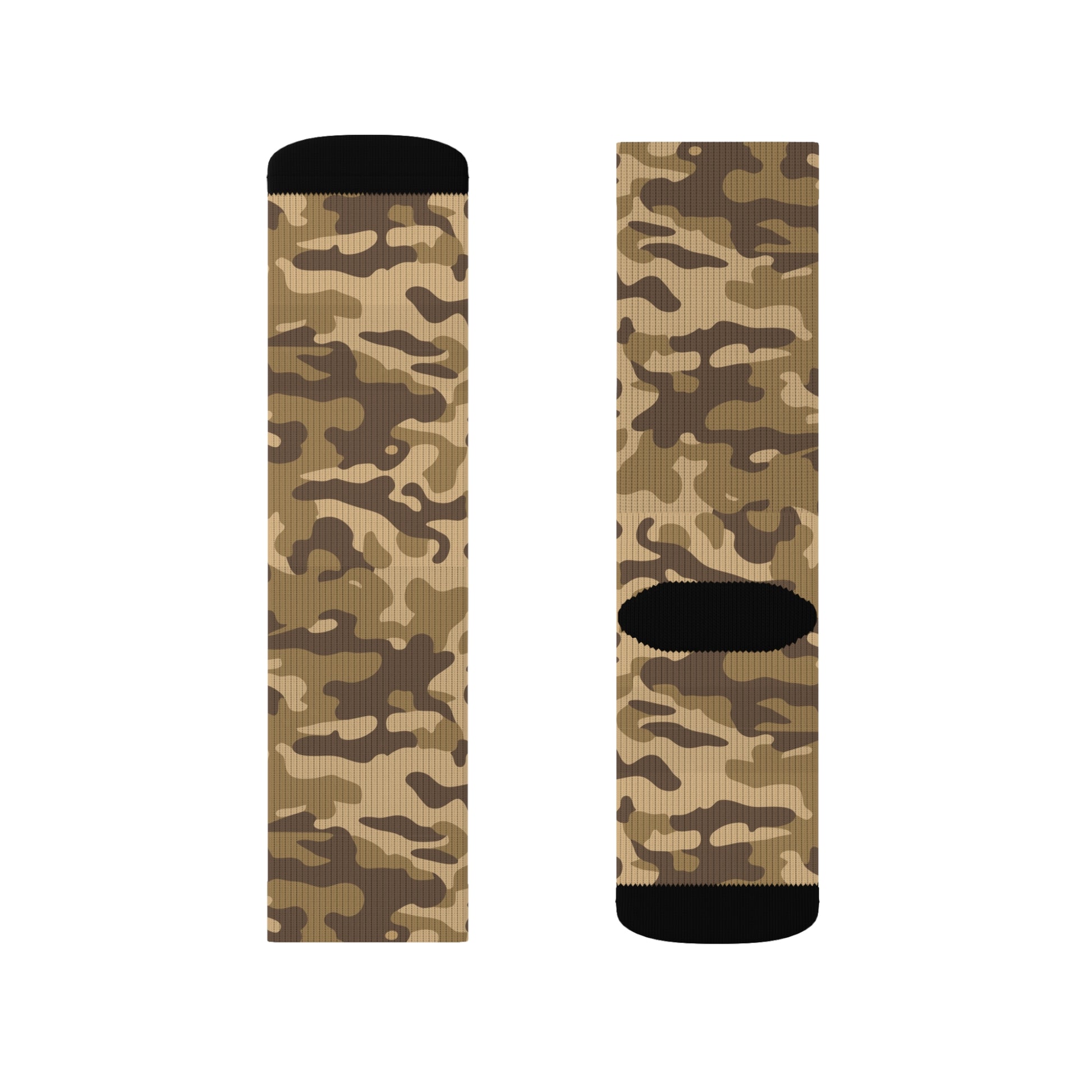 Camo Socks | Khaki Camouflage