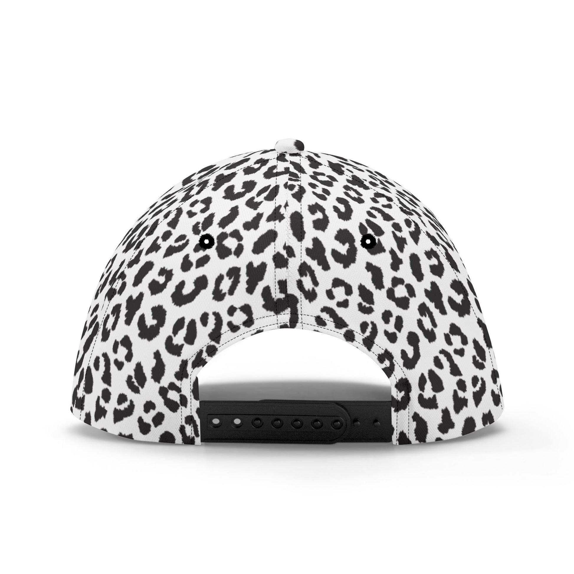 Leopard Hat | Black and White Print