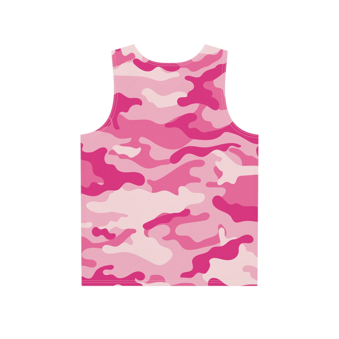 Men's Camo Tank Top | Lavender Pink | Loose Fit