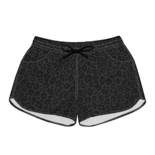 Women's Summer Shorts | Black Leopard Print | Camo Colors