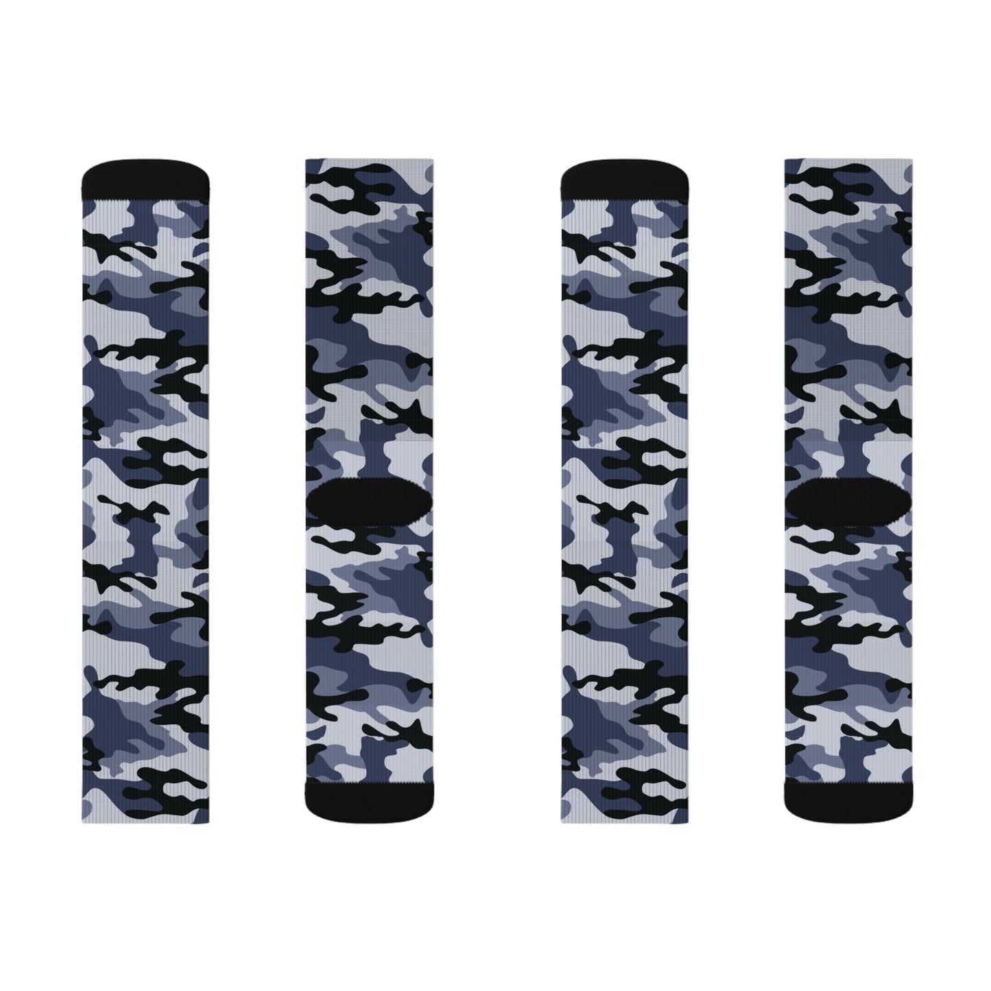 Camo Socks | Light Blue Camouflage