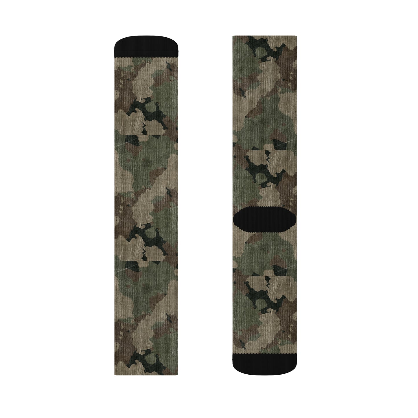 Camo Socks | Dirty Brown Camouflage