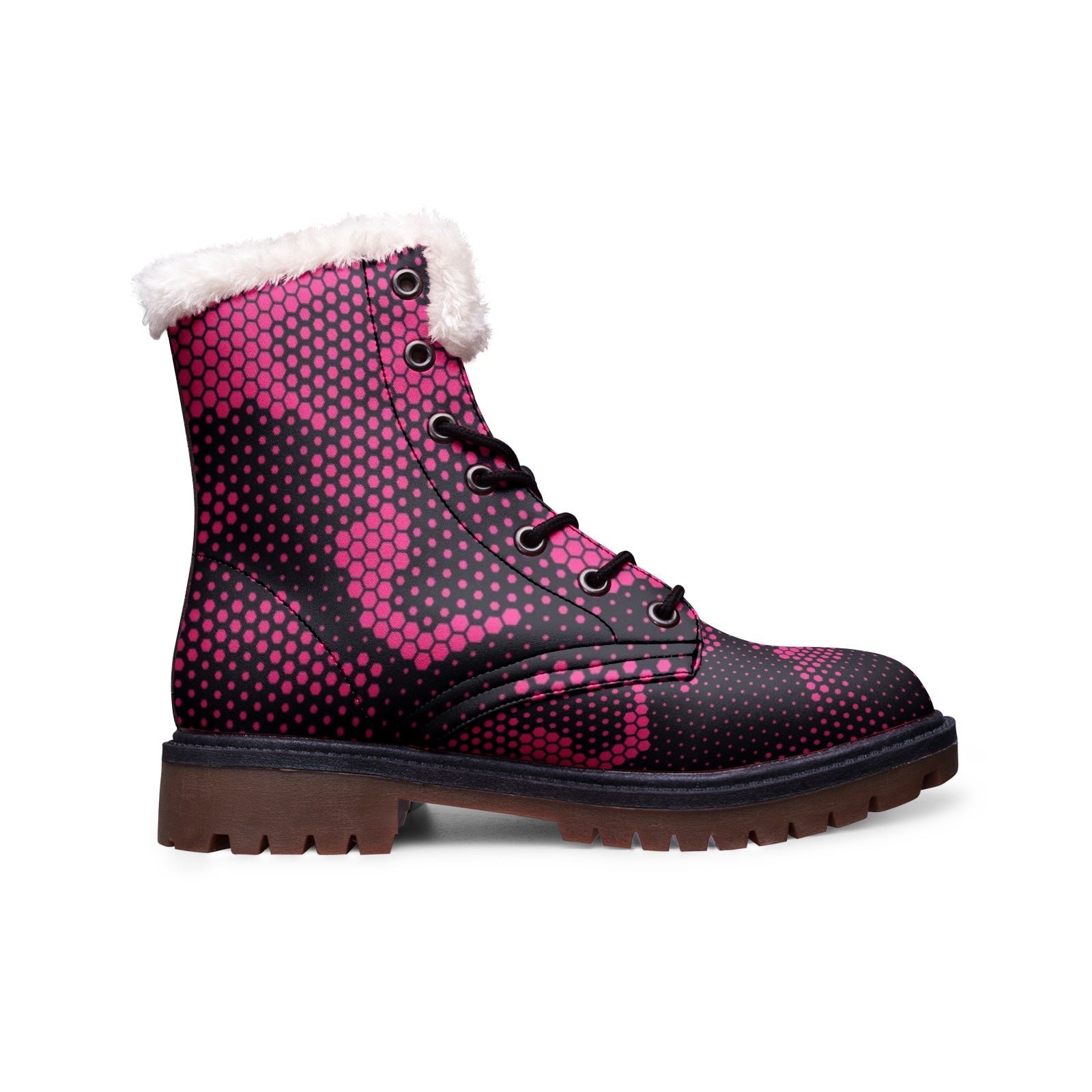 Snow Camo Boots | Digital Pink Camouflage