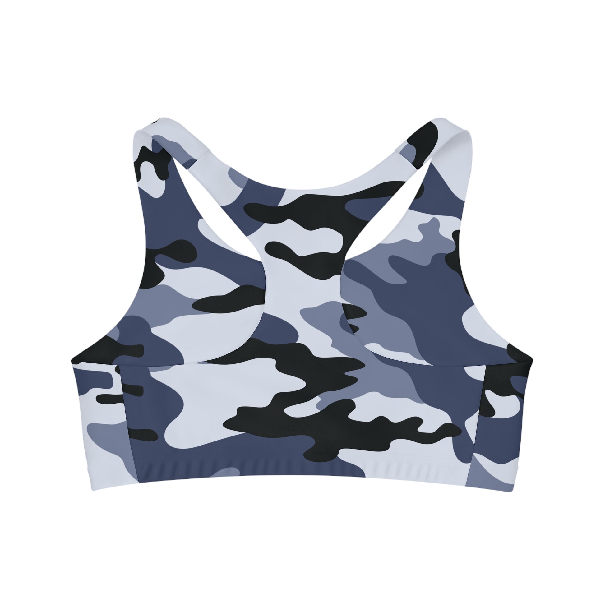 Camo Bra | Light Blue Sports Camouflage