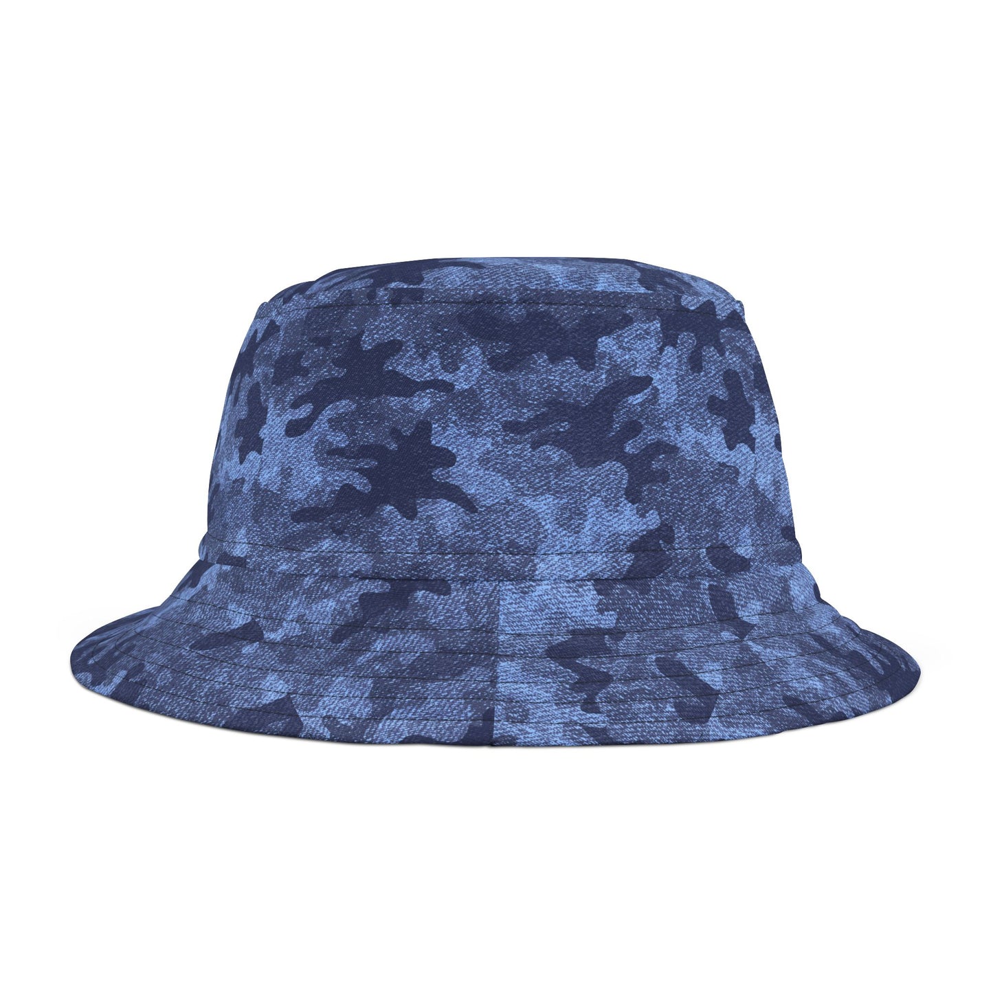 Camo Bucket Hat | Denim Blue Camouflage