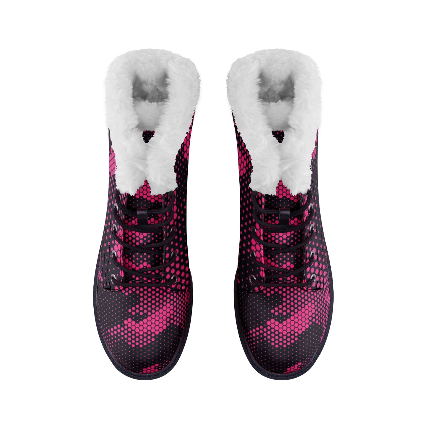 Snow Camo Boots | Digital Pink Camouflage