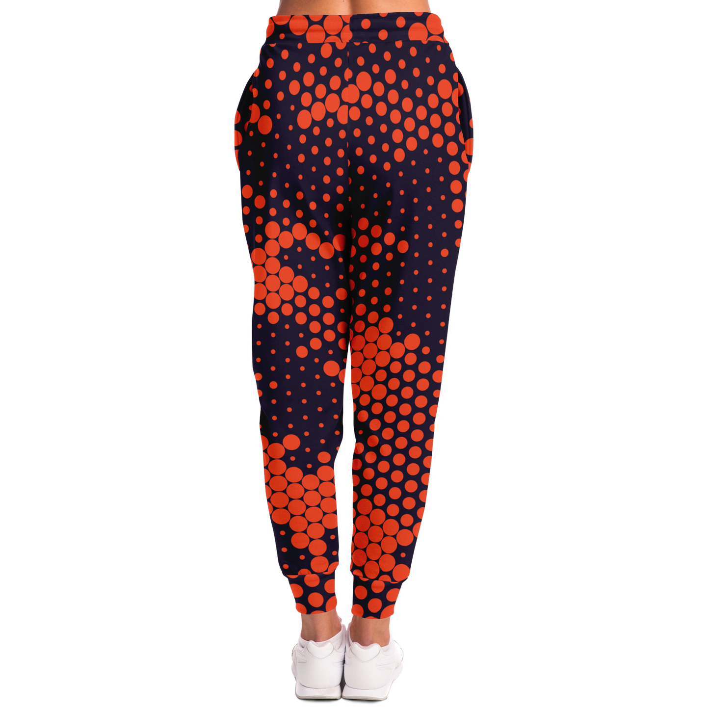 Camo Sweatpants | Unisex | Orange & Blue Digital Camouflage