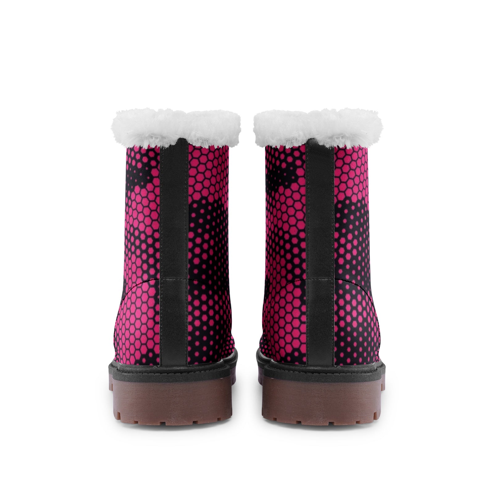 Snow Camo Boots | Digital Pink Camouflage