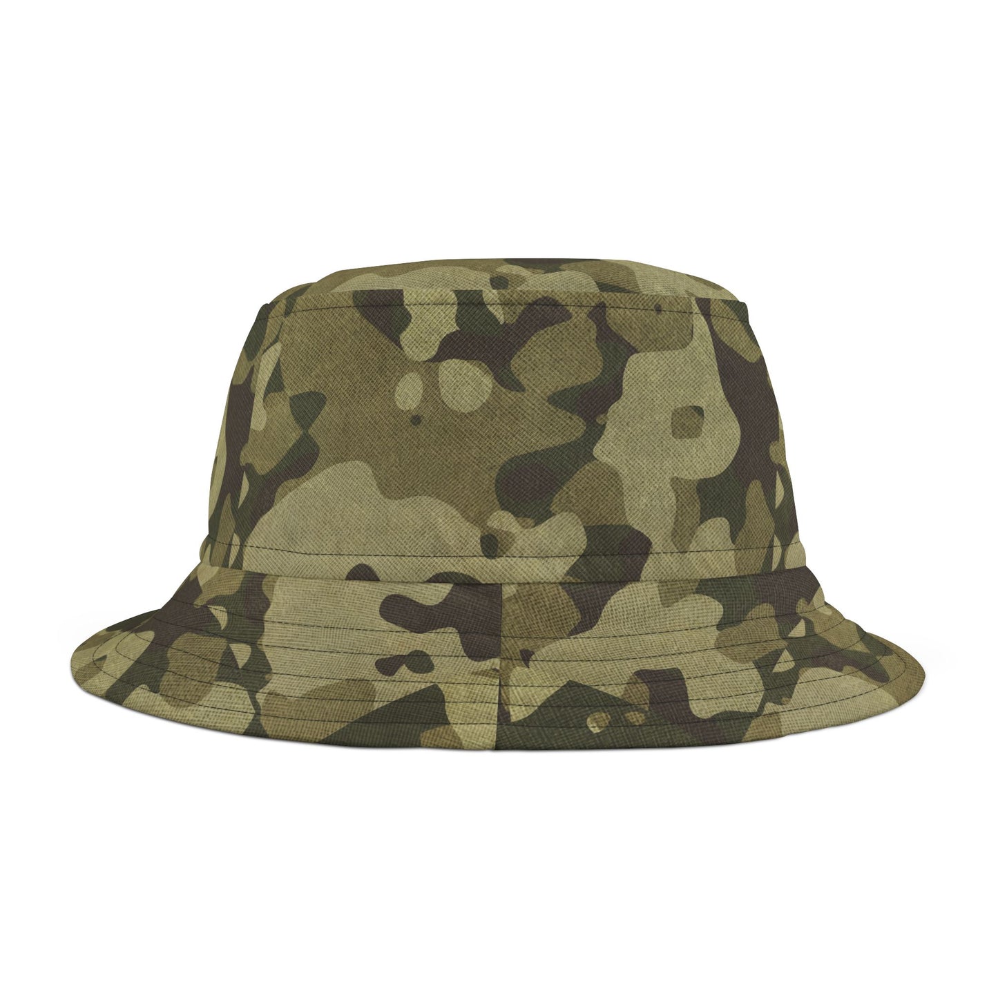 Camo Bucket Hat | Green Fabric Camouflage