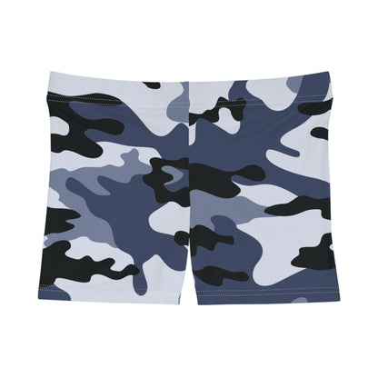 Women's Camo Shorts | Tight Fit | Light Blue Camouflage