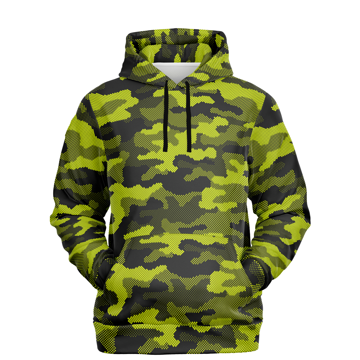 Green Dotted Camo Hoodie | Military Camouflage