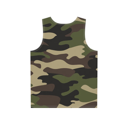 Men's Camo Tank Top | Classic Green | Loose Fit