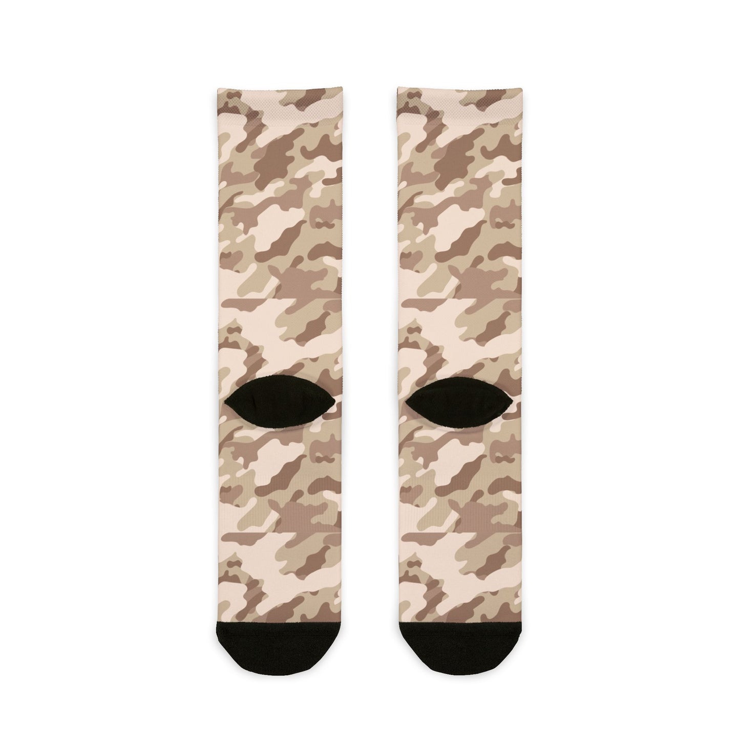 Camo Socks | Desert Brown | Sublimation Crew