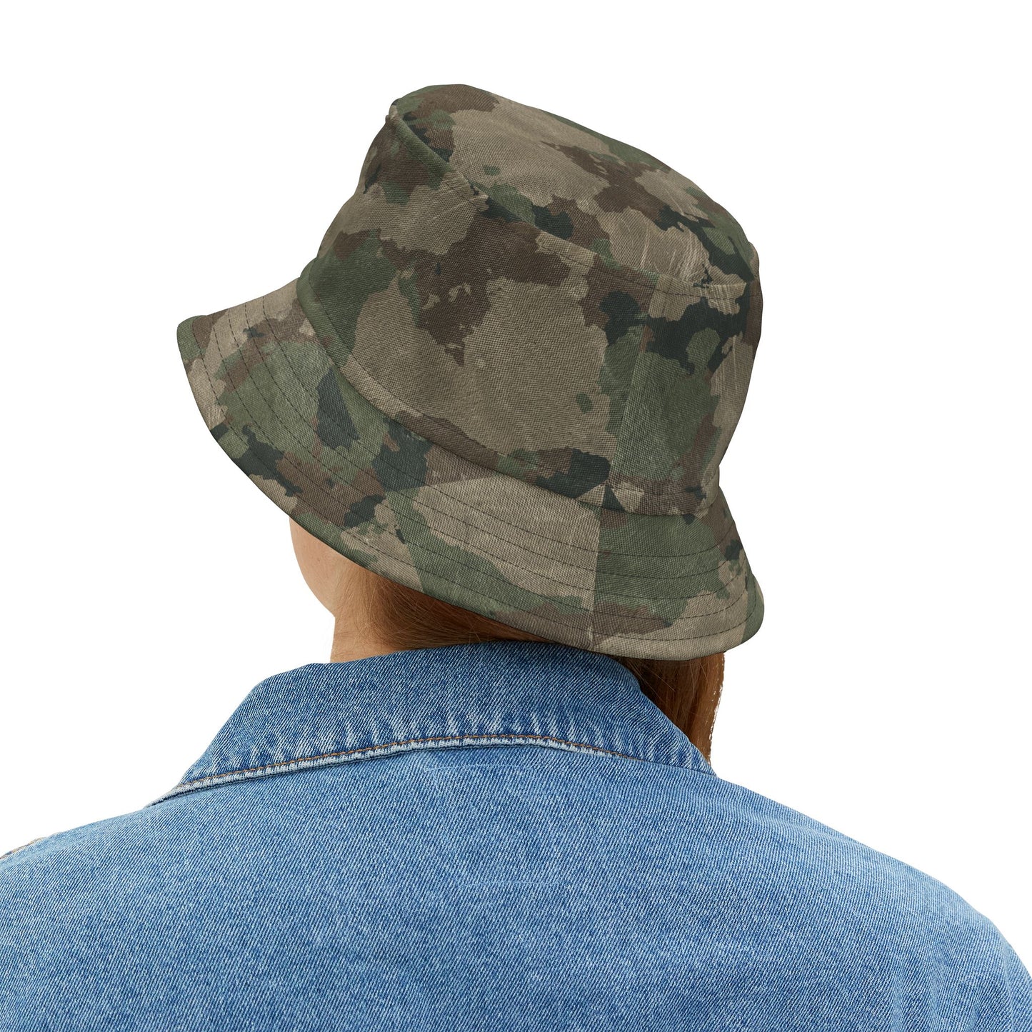 Camo Bucket Hat | Dirty Brown Camouflage