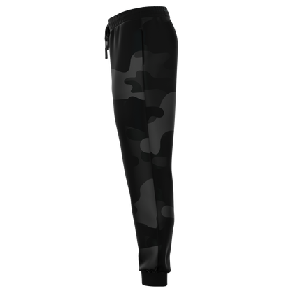 Camo Sweatpants | Unisex | Black Camouflage