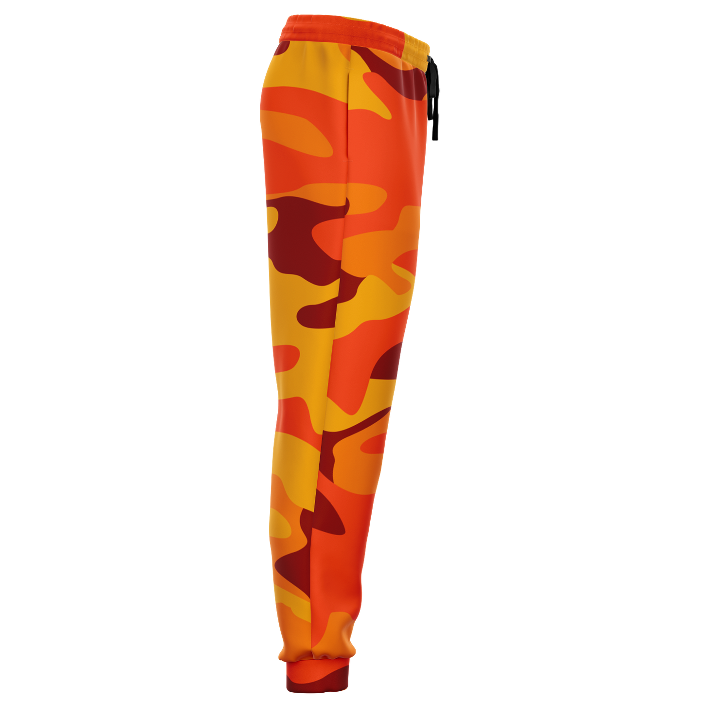 Camo Joggers | Unisex | Orange & Red