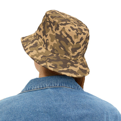 Camo Bucket Hat | Khaki Camouflage