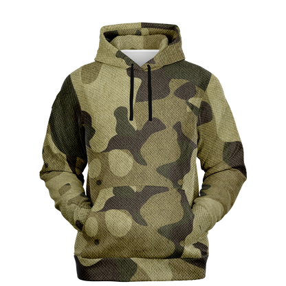 Camo Hoodie | Green Fabric Camouflage