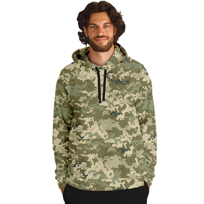 Ukraine Camo Hoodie | Green Military Camouflage