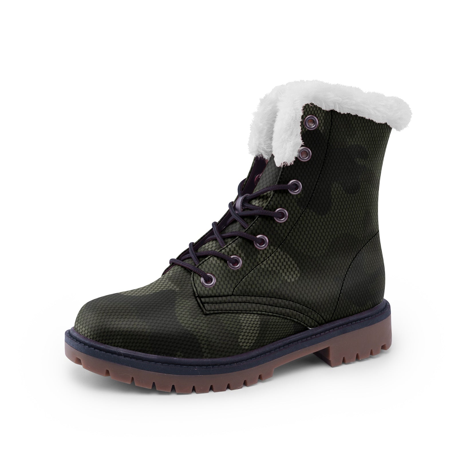 Snow Camo Boots | Brown Digital Dotted Camouflage