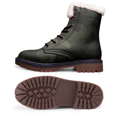 Snow Camo Boots | Brown Digital Dotted Camouflage