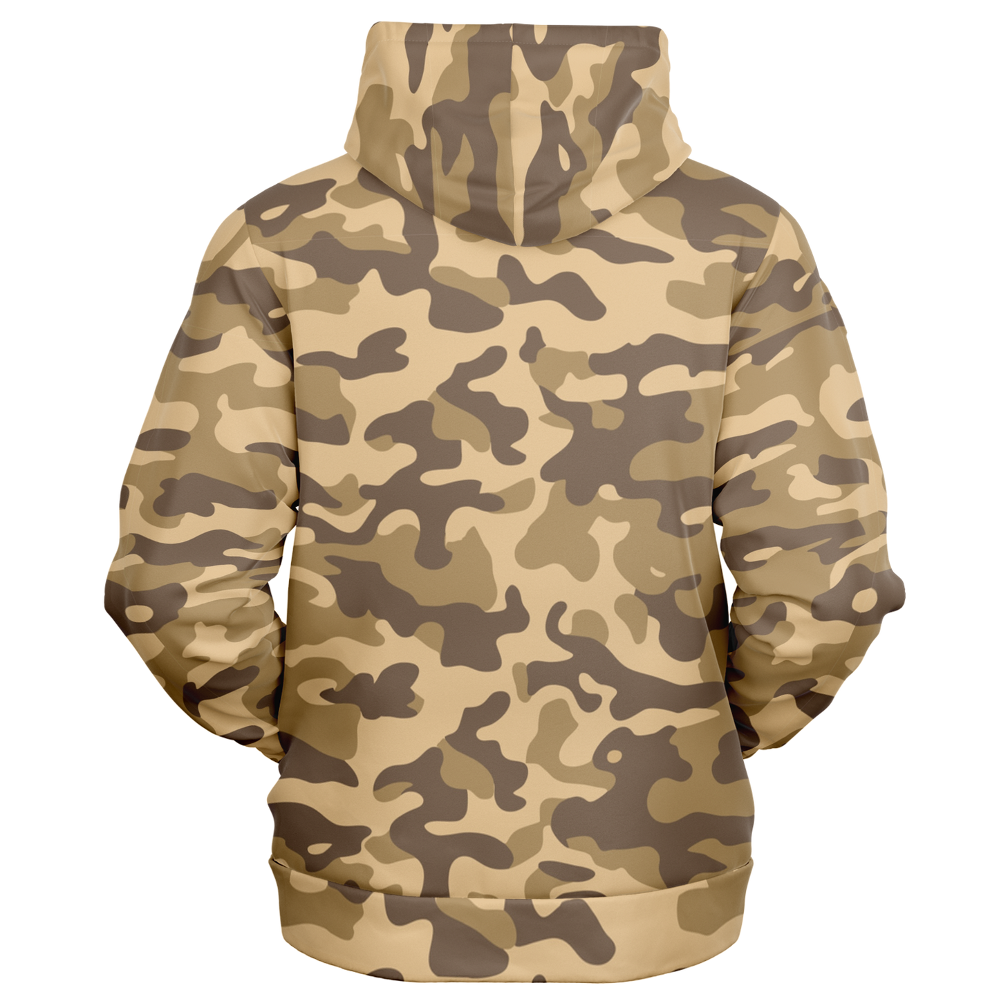 Zip-Up Hoodie | Khaki Camouflage