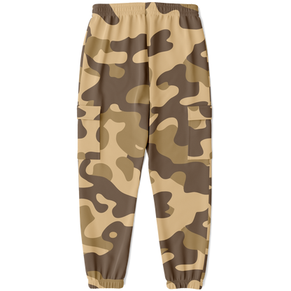 Camo Cargo Pants | Unisex | Khaki Camouflage